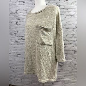 Umgee USA Oversized Drop Shoulder Sweater Top